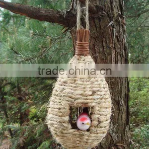 Outdoor Hanging Grass Bird Nest thumbnail-1