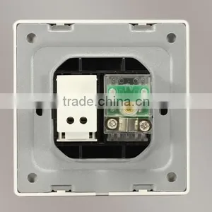 Hot Sell Cheaper Tempered Glass Telephone and TV Outlet Wall Socket 86mm thumbnail-4