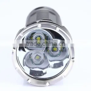 Most Powerful 3 Led 3000lm Rechargeable Flashlight With 3 18650 Battery Flashlight RC11 thumbnail-2