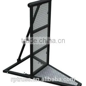 RP Black Color Aluminum Mojo Barricade With Pass-through Gate thumbnail-5