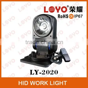 H3 Bulb HID Search Light, 35w HID Truck Search Light, 55w HID Rotating Search Light thumbnail-1