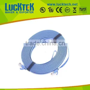 3M UTP Cat5e CAT6 Flat Patch Cord Cable / RJ45 Flat Cable thumbnail-1