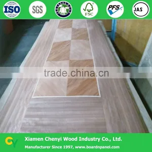 Fancy Single Wood Room Door Design thumbnail-2