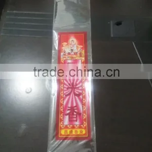 Large Clear BOPP Plastic Bag With Header For Incense Packaging thumbnail-3