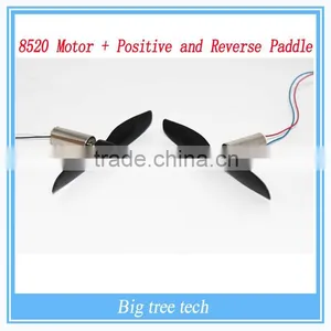 8520 3V-5V Strong Magnetic 2PC DC Coreless Motor + 2PC 60mm Propellers W1304 thumbnail-1
