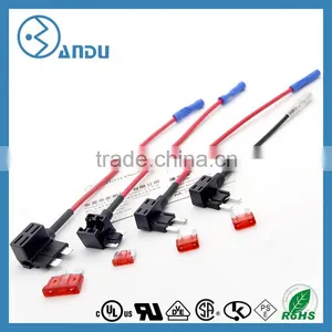 Car Fuse Holder Tap Atm Low Profile Blade Style Mini Auto Fuse Holder Fuse Tap thumbnail-2