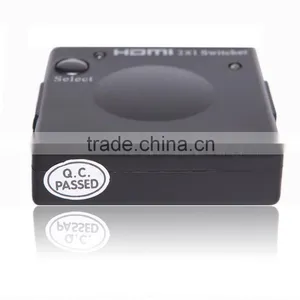 2 Ports Mini HDMI Switch 2x1 Support 3D 1080p Hdmi Switcher thumbnail-1