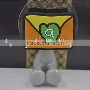 Mail Shape Pvc Wall Mount Toothbrush Holder thumbnail-1