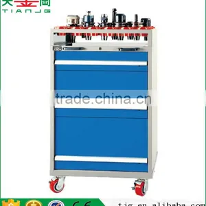 TJG High Quality Metal CNC Tool Holder 36 Position ABS Quick Change BT30 Tool Post Holder Cabinet With Lockable Doors thumbnail-2