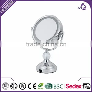 China Wholesale Cheap Oval Table Standing Mirror for Gift thumbnail-2