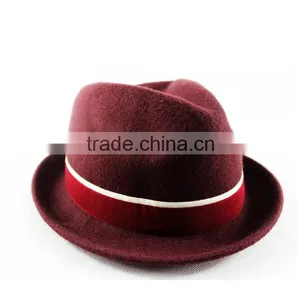 Fedora Hats Wholesale Men Hat Large Wool Fedora thumbnail-2