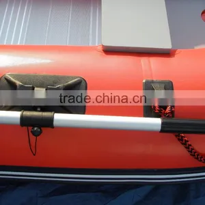 Red And Black Inflatable Motor Boat For Fishing thumbnail-5