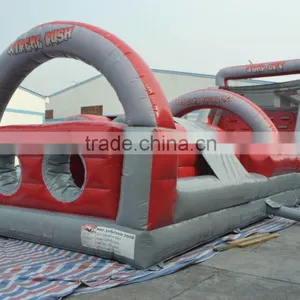 Hot Sale Giant Obstacle Commercial Inflatable Obstacle Course for Kids thumbnail-5
