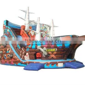 2016 New Inflatable Slide/amusement Park Pirate Slides thumbnail-1