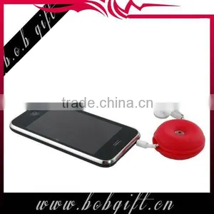 2012 New Design Silicone Earphone Cute Cable Winders thumbnail-1