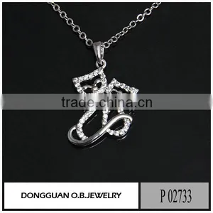 Clavicle Necklace Thick Pure Silver Costume Necklace thumbnail-2