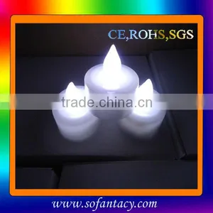 Christmasdecoration Led White Colour Tealight,led Flashing Tealight,led Flashing Candle thumbnail-1