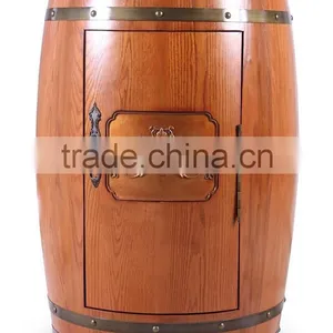 Barrel Shape Wine Refrigerator ,wine Refrigerator Furniture Digital Control thumbnail-1