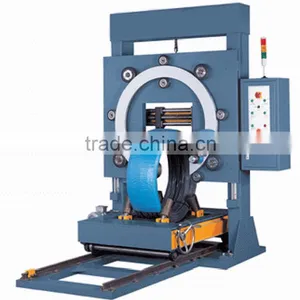 Electric Stretch Film Horizontal Wrapping Machine With Conveyor thumbnail-1