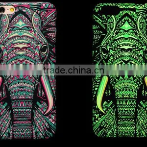 3D Luminous Lion Animal Pattern Back Hard Cover Case For Iphone 6 6Plus thumbnail-5