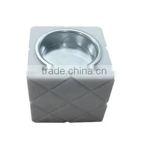 High Quality Simple Decorative Polyresin Candle Holder thumbnail-2
