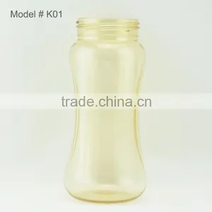 Wholesales PPSU Gourd Shape Plastic Baby Bottle thumbnail-2