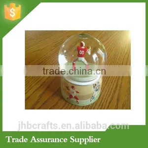 Super Football Player Water Globe Custom Snow Globe Kit thumbnail-2