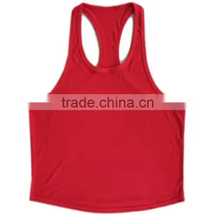 Blank Tank Top. Men Singlet, y Back Stringer thumbnail-1