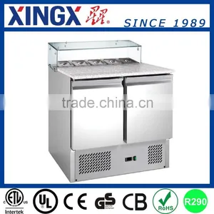 Two Door Refrigerated Pizza Prep Table_GX-PS900GT thumbnail-1