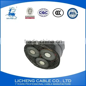 3*2.5mm2-low Voltage Aluminum 3 Core XLPE Insulated PVC Sheathed Steel-tape Armoured Power Cable-YJLV22 thumbnail-2
