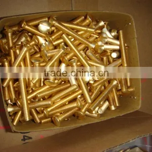 on Sale Under Packing Brass Machine Screw DIN963 With Best Price thumbnail-4