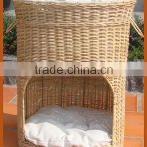 Multi-function Rattan Cat Bed thumbnail-1