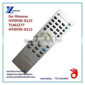 ZF Silvery 35 Plastic Buttons HYDFSR-0123 LCD tv Remote Control for Hisense TLM3277 HYDFSR-0112 thumbnail-1