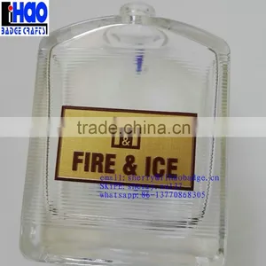 Custom 3M Adhesive Cosmetic/perfume/parfum/fragrance Bottle Metal Label,metal Perfume Label Sticker thumbnail-4