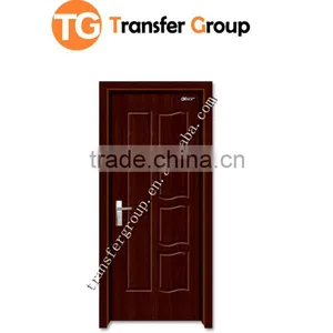 Factory Price Wood Interior Door Single Leaf Room Door Design thumbnail-1