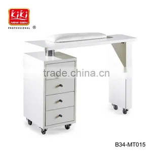 Nail Salon Furniture. Manicure Table. Salon Beauty Manicure Nail Table B34-MT015 thumbnail-1