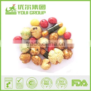 Nori Rice Crackers and Coated Peanuts Mix thumbnail-1