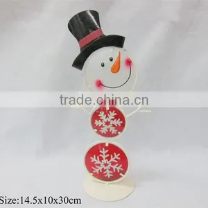 Snowman Tealight Holder Christmas Decoration thumbnail-1