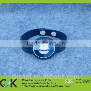 High Quality Soft PVC Wrist Band Custom Logo Printing thumbnail-4