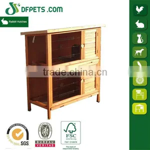 DFPets DFR038 Wooden Rabbit House For Sale thumbnail-1