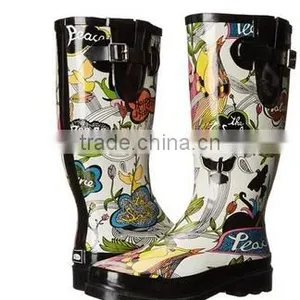 Ladies Rubber Fishing Boots thumbnail-1