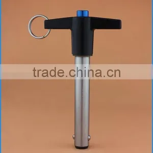 Blue Aluminum Button Quick Release Ball Pin thumbnail-1