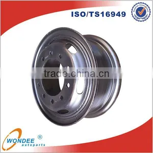 High Quality Truck Parts 16 Inch Steel Wheels thumbnail-1