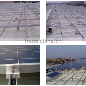 Plastic Advanced Steel Structure Photovoltaic Stents Solar Panel Ground Mounting System Solar Photovoltaic Stents thumbnail-3