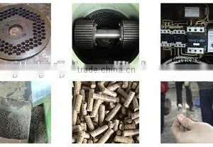 HJ-N300 Industrial High Efficiency Full-automatic Animal Feed Pellet Machine Capacity 400-500kg/h thumbnail-6
