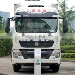 SINOTRUK HOWO T5G MAN Engine 310HP Euro3 6X2 Cargo Van Truck Sale thumbnail-1