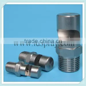 Stainless Steel SS Wide Angle Flat Fan Spray Nozzle thumbnail-1