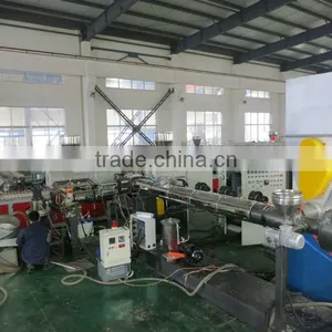PP PE Film Flakes Woven Bag Pelletizing Machine/ Granulating Machine/plant/line thumbnail-1