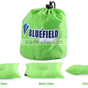 BLUEFIELD Inflatable Oxford Air Pillow High Elastic Foldable Sleeping Cushion for Camping Hiking thumbnail-4