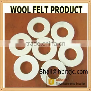 White Industrial Felt Wool Wheel for Polishing thumbnail-2